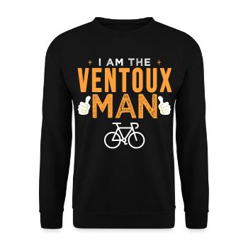 Ich bin der ventoux man bike bike cycling cycling - Unisex Pullover - Schwarz - Vorne - Alina (178cm) & Michal (187cm)
