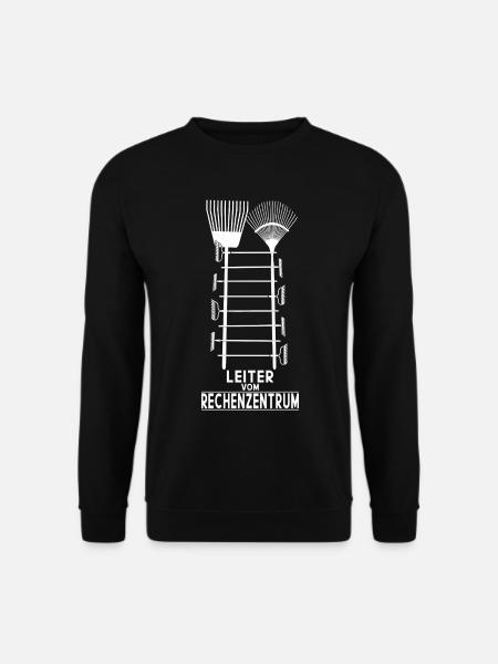 LEITER VOM RECHENZENTRUM - Unisex Pullover - Schwarz