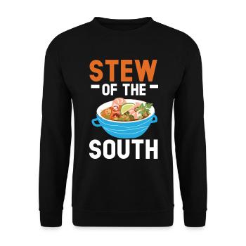 Gumbo-Liebhaber Foodie Louisiana Essen Cajun-Küche - Unisex Pullover - Schwarz - Vorne - Alina (178cm) & Michal (187cm)