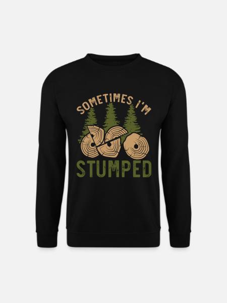 Manchmal bin ich ratlos Arboriculture Arborist - Unisex Pullover - Schwarz
