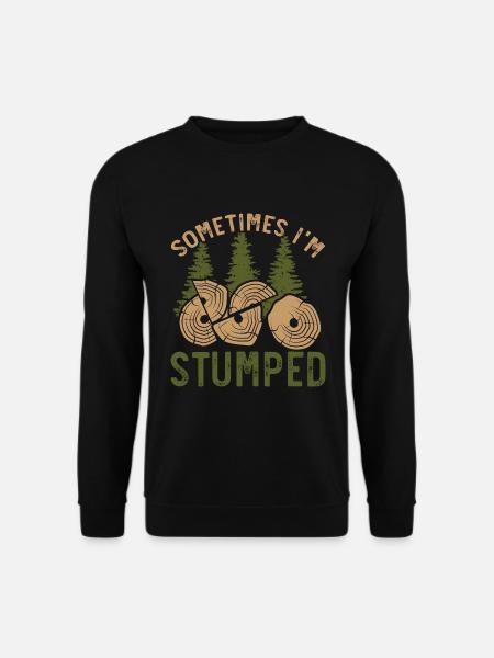 Manchmal bin ich ratlos Arboriculture Arborist - Unisex Pullover - Schwarz