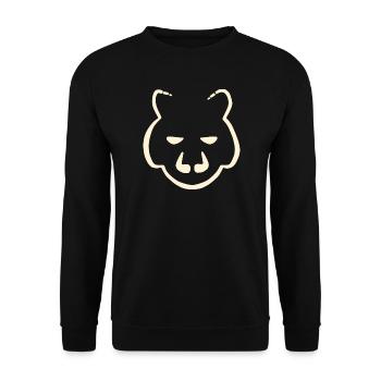 Blick - Unisex Pullover - Schwarz - Vorne - Alina (178cm) & Michal (187cm)