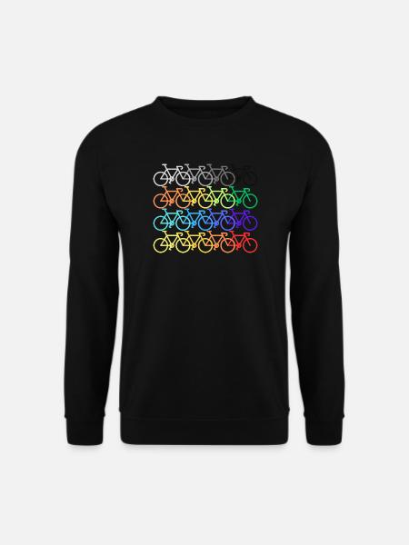 Fahr mit Fahrrad - Unisex Pullover - Schwarz
