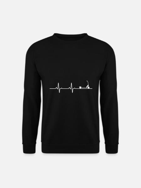 Scooter stunts Herzschläge - Unisex Pullover - Schwarz
