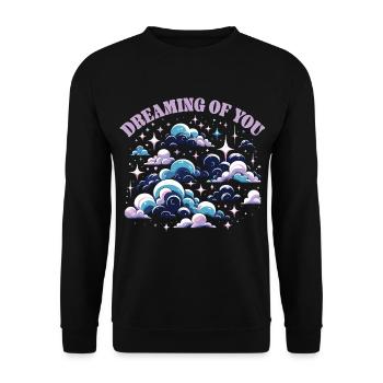 Songtexte Musikliebhaber Songwriter Musikfestival - Unisex Pullover - Schwarz - Vorne - Alina (178cm) & Michal (187cm)