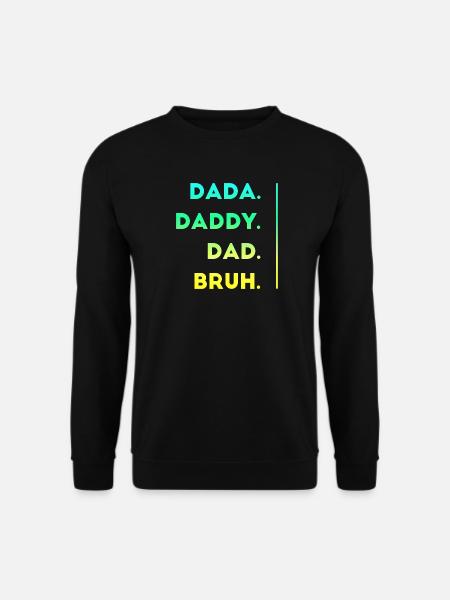 Lustiger Papa zum Vatertag - Unisex Pullover - Schwarz
