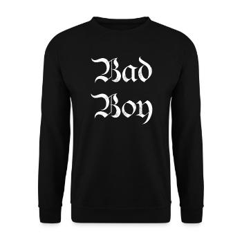 Streetwear - Unisex Pullover - Schwarz - Vorne - Alina (178cm) & Michal (187cm)