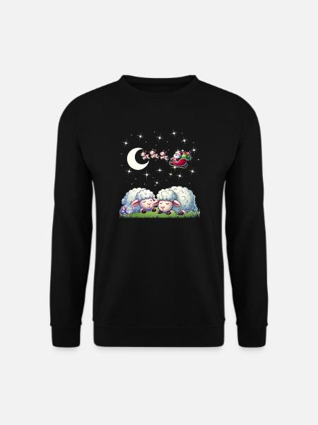 Guten Nacht - Träumen erlaubt Weihnachts- Edition - Unisex Pullover - Schwarz