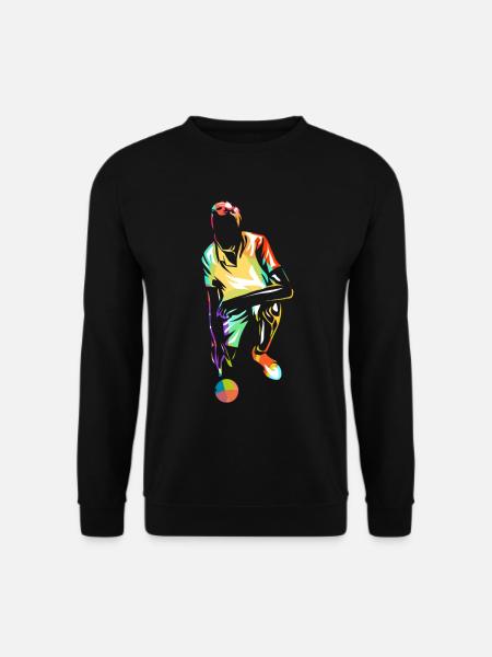 Zielsicherer Boccia Rollstuhlsport - Unisex Pullover - Schwarz