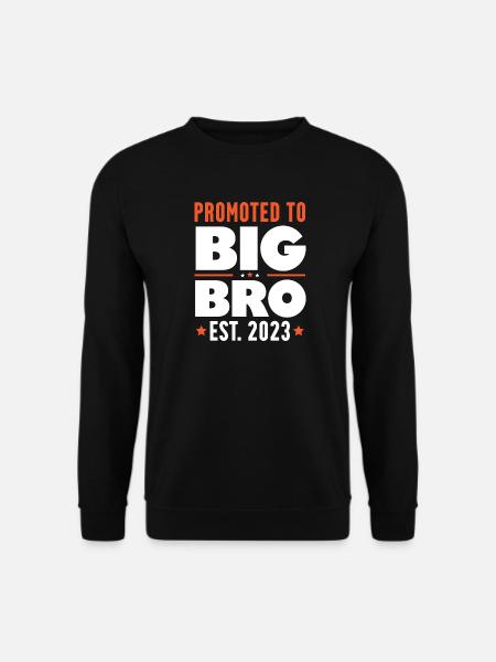 Befördert Zum Großen Bruder 2023 - Unisex Pullover - Schwarz