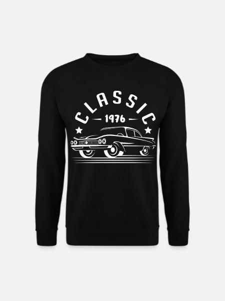cLASSIC 1976 -Geschenkidee - - Unisex Pullover - Schwarz