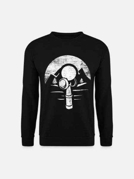 Kniffliges Kendama Wurfgeschick - Unisex Pullover - Schwarz