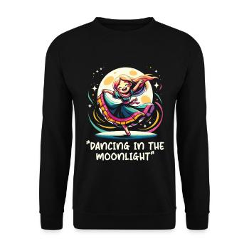 Songtexte Musikliebhaber Songwriter Musikfestival - Unisex Pullover - Schwarz - Vorne - Alina (178cm) & Michal (187cm)