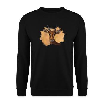Impala - Unisex Pullover - Schwarz - Vorne - Alina (178cm) & Michal (187cm)