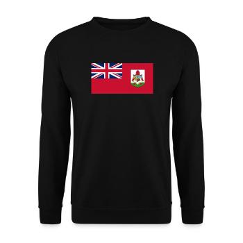 Bermuda - Unisex Pullover - Schwarz - Vorne - Alina (178cm) & Michal (187cm)