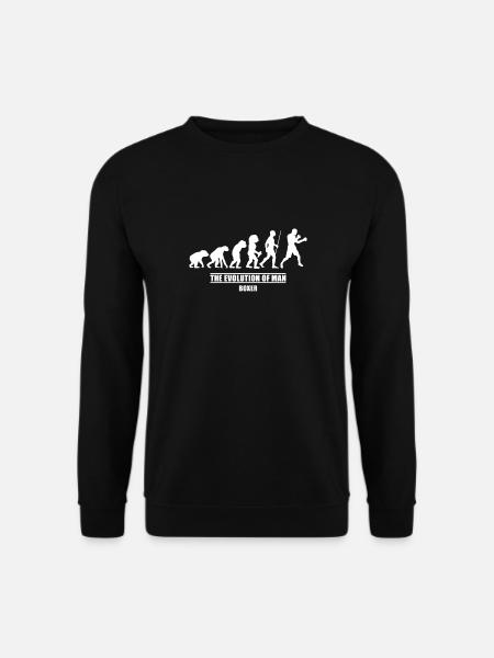 Boxer evolution shirt - Unisex Pullover - Schwarz