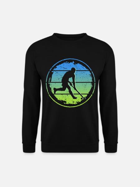 Feldhockey Spieler Vintage Kinder Hockey - Unisex Pullover - Schwarz