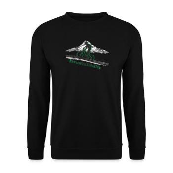 Mountainbike - Unisex Pullover - Schwarz - Vorne - Alina (178cm) & Michal (187cm)