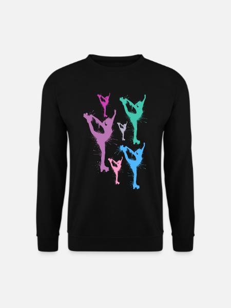 Rollschuhe Kinder Roller Skating Rollschuh Mädchen - Unisex Pullover - Schwarz