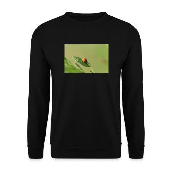 Marienkäfer Käferchen Maikäfer - Unisex Pullover - Schwarz - Vorne - Alina (178cm) & Michal (187cm)