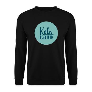 Köln Kalk Veedelshirts & more - Unisex Pullover - Schwarz - Vorne - Alina (178cm) & Michal (187cm)