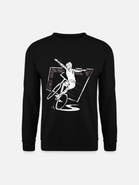 Graziler Kunstradfahrer Wettkampf - Unisex Pullover - Schwarz