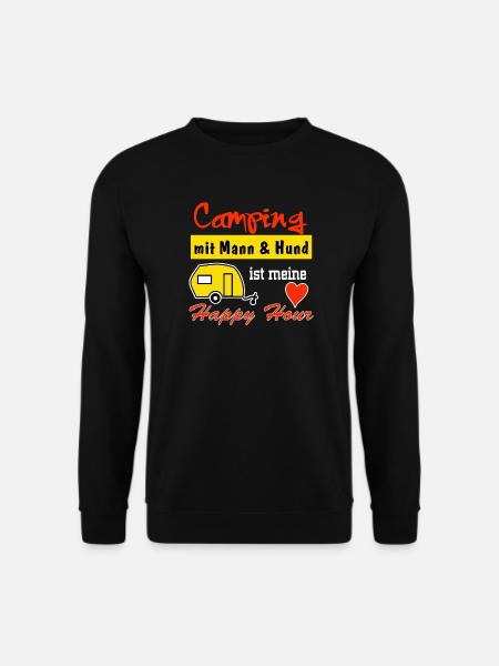 happy hour - Unisex Pullover - Schwarz