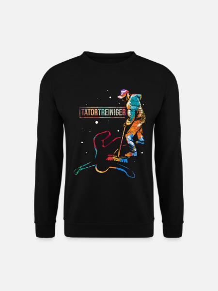 Nüchterner Tatortreiniger Sondereinsatz - Unisex Pullover - Schwarz