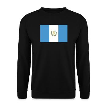 Guatemala - Unisex Pullover - Schwarz - Vorne - Alina (178cm) & Michal (187cm)