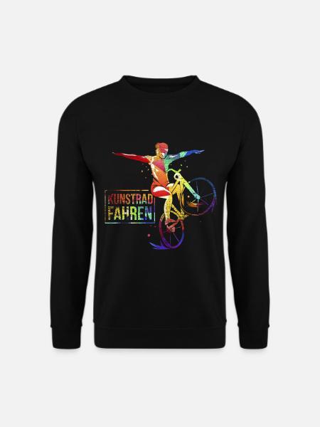 Artistisches Kunstradfahren Wettkampf - Unisex Pullover - Schwarz