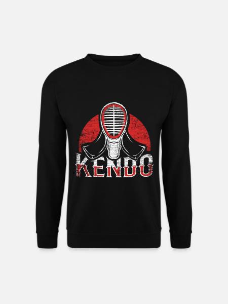Blitzschneller Kendo Wettkampf - Unisex Pullover - Schwarz