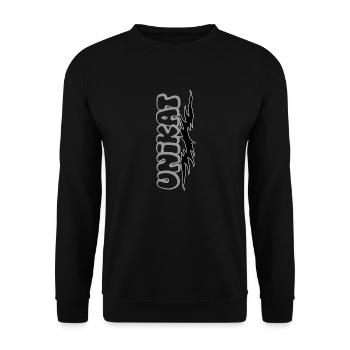 unikat - Unisex Pullover - Schwarz - Vorne - Alina (178cm) & Michal (187cm)