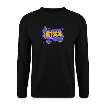 Rizz - Calypso Blous - Unisex Pullover - Schwarz - Vorne - Alina (178cm) & Michal (187cm)