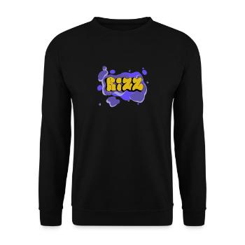 Rizz - Calypso Blous - Unisex Pullover - Schwarz - Vorne - Alina (178cm) & Michal (187cm)