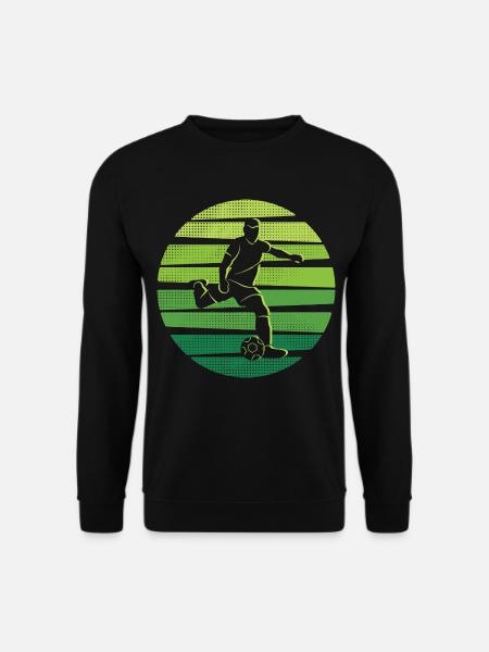 Fußball Spieler Fußballtrainer Fußballer - Unisex Pullover - Schwarz