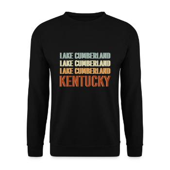 Kentucky Cumberland - Unisex Pullover - Schwarz - Vorne - Alina (178cm) & Michal (187cm)