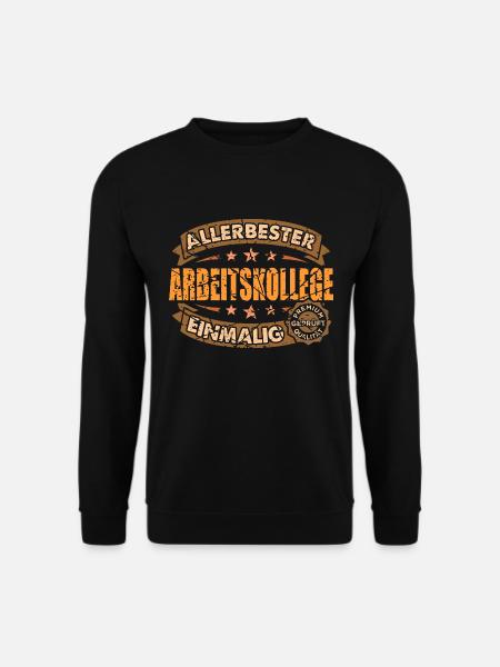 Bester Arbeitskollege Kollege Mitarbeiter Abschied - Unisex Pullover - Schwarz
