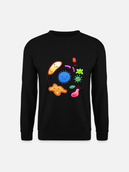 Microbacteria - Unisex Pullover - Schwarz