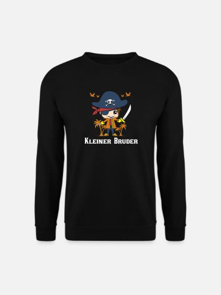 Kleiner Bruder Geschwisterchen - Unisex Pullover - Schwarz