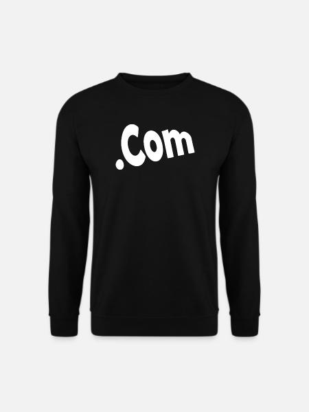 USA-Länder-Internetvorwahl - Unisex Pullover - Schwarz