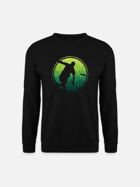 Discgolf Spieler Disc Golf Discgolfspieler - Unisex Pullover - Schwarz