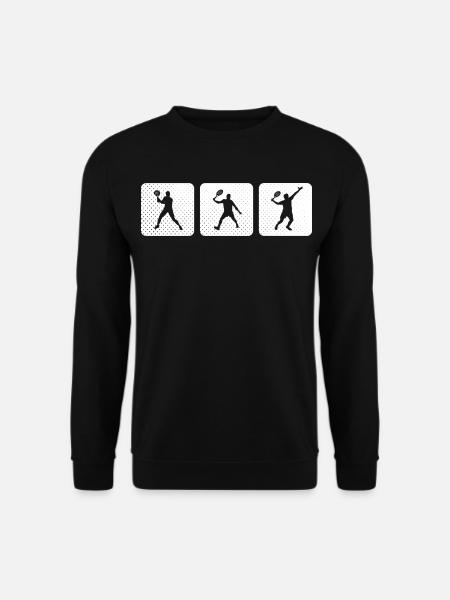Padel Padelspieler Padeltennis Paddle Tennis - Unisex Pullover - Schwarz