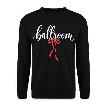 Gesellschaftstanzer Paartanz Choreografie Kokette - Unisex Pullover - Schwarz - Vorne - Alina (178cm) & Michal (187cm)