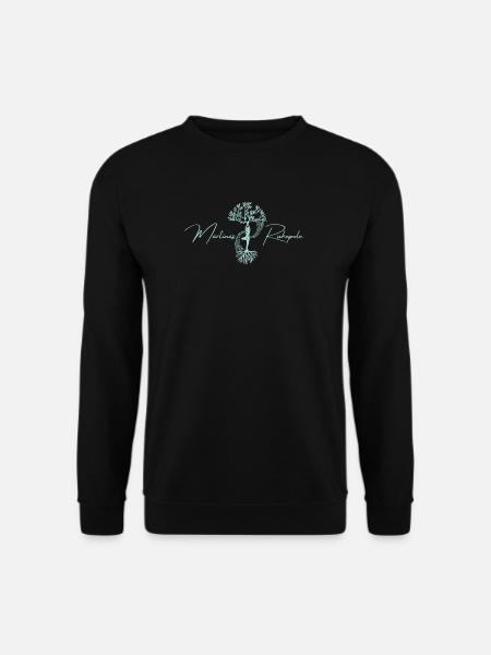 Martinas Ruhepole hellgrün - Unisex Pullover - Schwarz