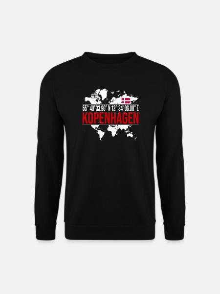 Kopenhagen - Unisex Pullover - Schwarz