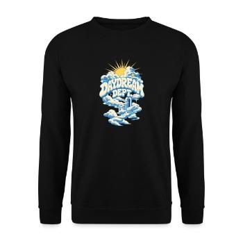 Dept Wolkenstufen - Unisex Pullover - Schwarz - Vorne - Alina (178cm) & Michal (187cm)