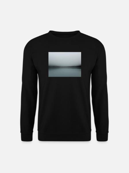 Nebelsee Stille Panorama - Unisex Pullover - Schwarz