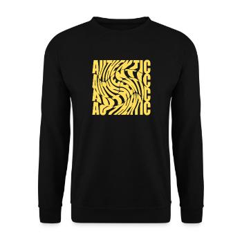 Echt - Unisex Pullover - Schwarz - Vorne - Alina (178cm) & Michal (187cm)