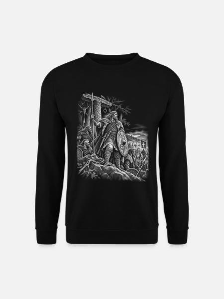 Widukind – Sachsenführer - Unisex Pullover - Schwarz