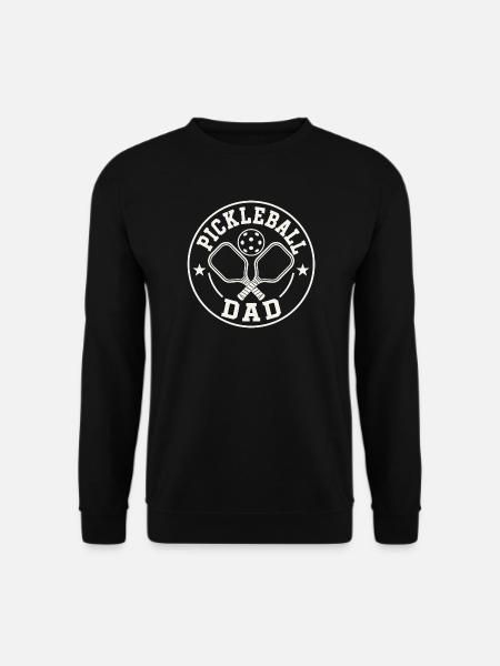Pickleball Dad Emblem - Unisex Pullover - Schwarz